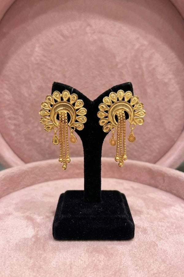 Gold Plated Earrings (24K) D49