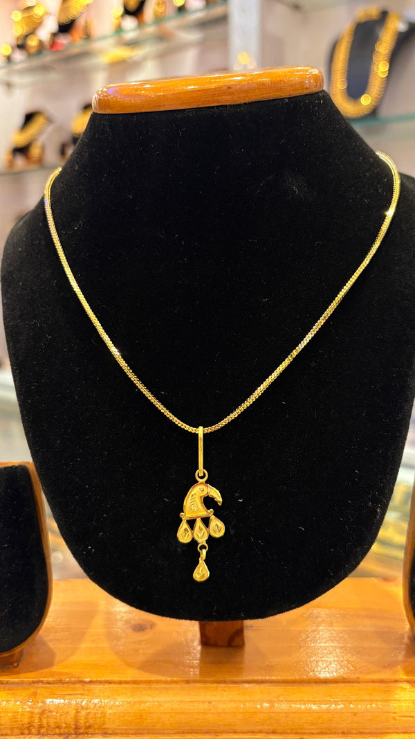 1.5g chain with pendant 18 size D5