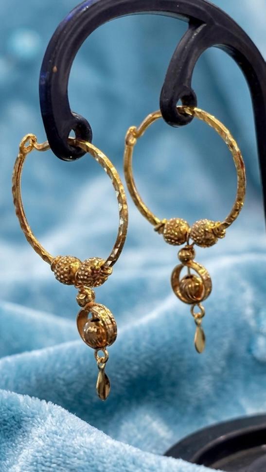 1.5gm earrings/designing earrings/kanbali collections D35
