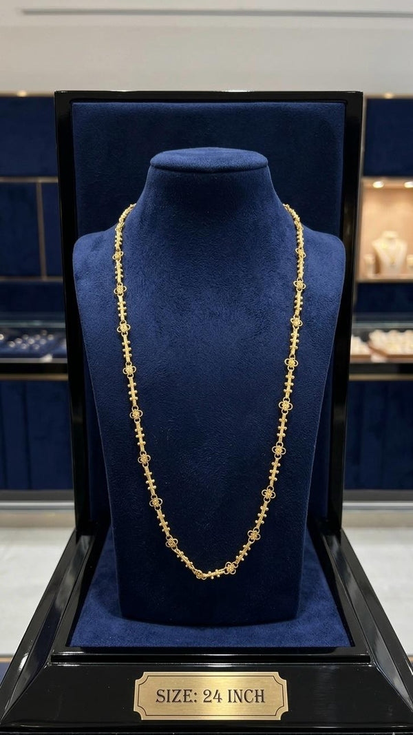 CHAIN 24(24K GOLD PLATED) D25