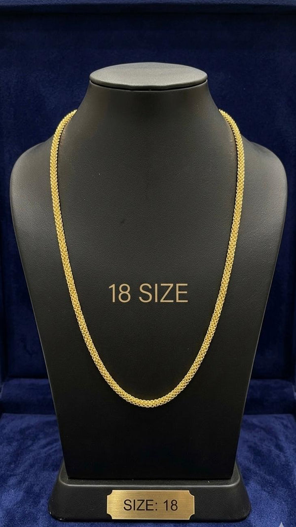 CHAIN 18 (24K GOLD PLATED) D1