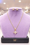 CHAIN PENDANT-18(24K Gold Plated) D28