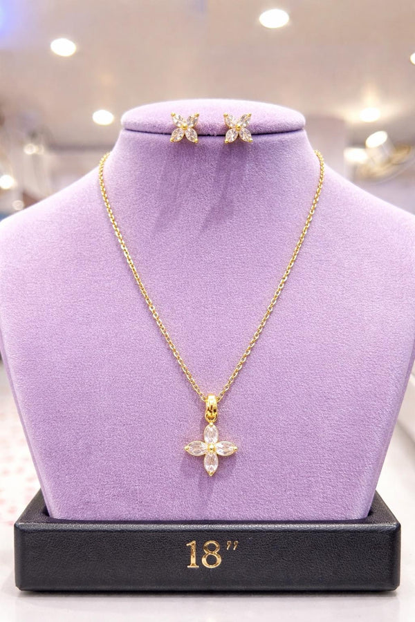 CHAIN PENDANT-18(24K Gold Plated) D28