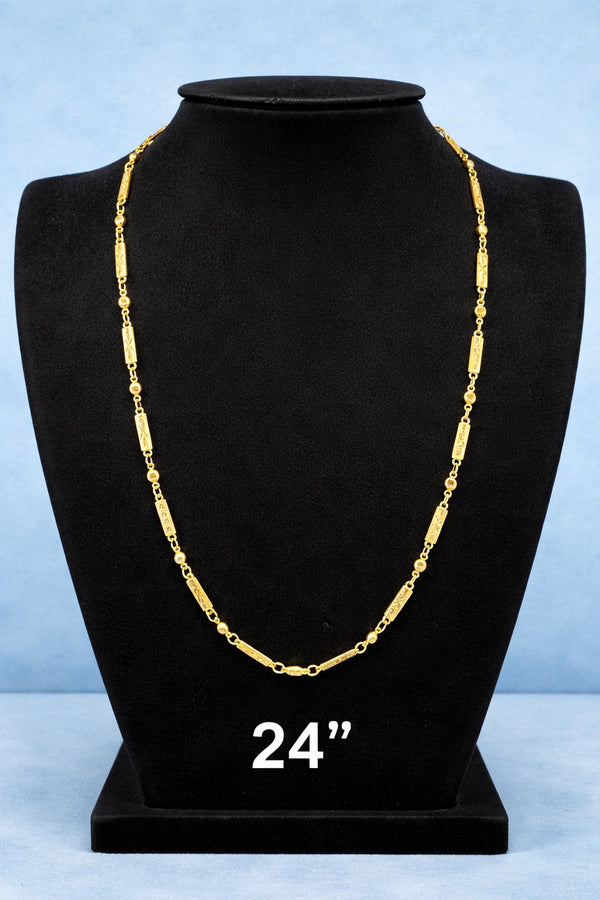 CHAIN 24(24K GOLD PLATED) D27