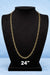 CHAIN 24(24K GOLD PLATED) D28