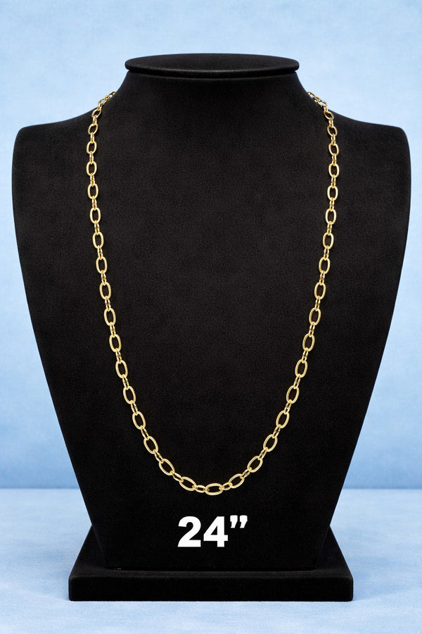 CHAIN 24(24K GOLD PLATED) D28
