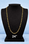 CHAIN 24(24K GOLD PLATED) D30