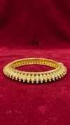 KONKONBANGLES GOLD PLATED Size 24 D8