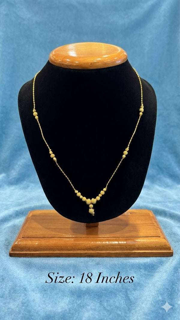 CHAIN 18 (24K GOLD PLATED) D49