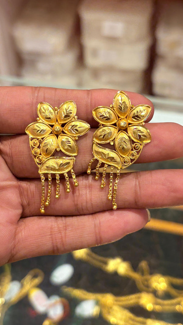 1.5g earrings/designing earrings/kanbali collections D39