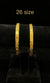 Bangles Gold Plated size 26 (24K) D32