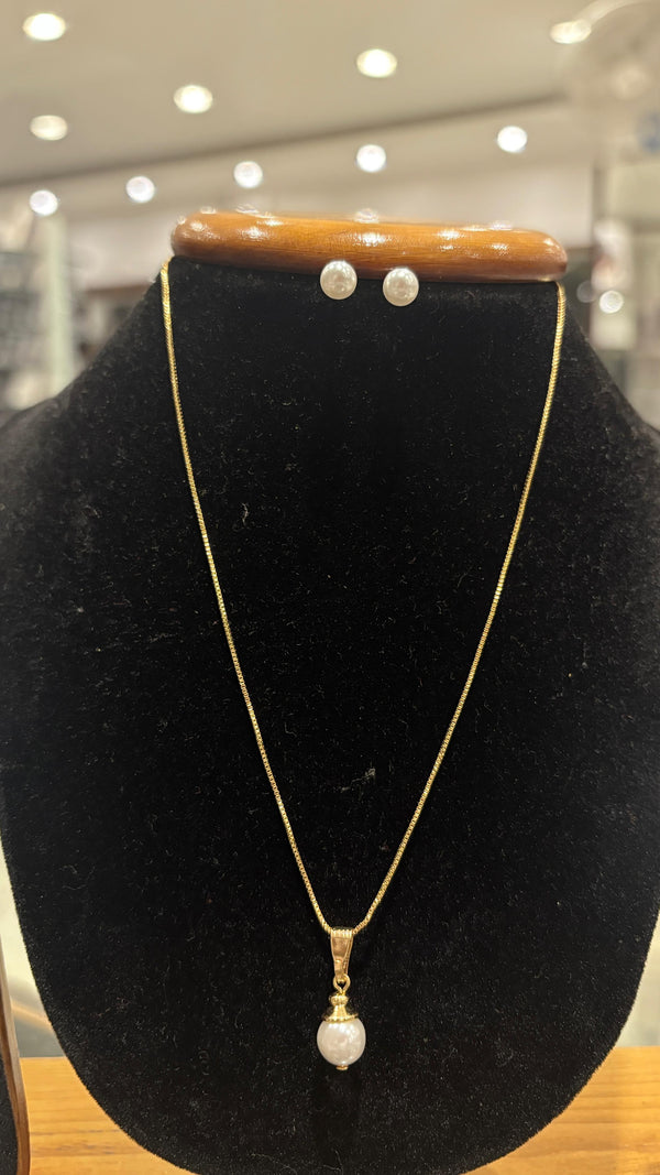 CHAIN PENDANT-18(24K Gold Plated) D51