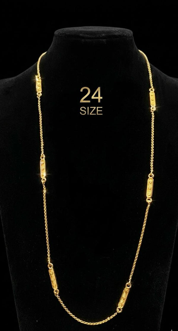 CHAIN 24(24K GOLD PLATED) D33