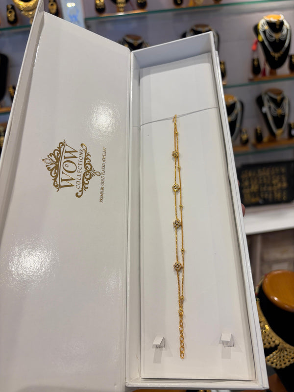 Bracelet(Girls)-24K(Gold Plated) D21