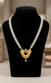 Pearl tie Chain Pendant D21