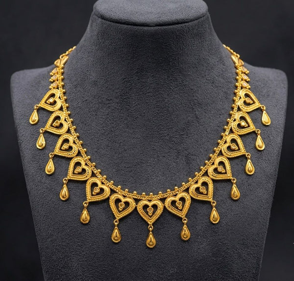 NECKLACE (24K GOLD PLATED) D100
