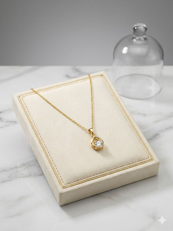 CHAIN PENDANT-18(24K Gold Plated) D61