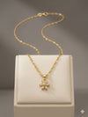 CHAIN PENDANT-18(24K Gold Plated) D64