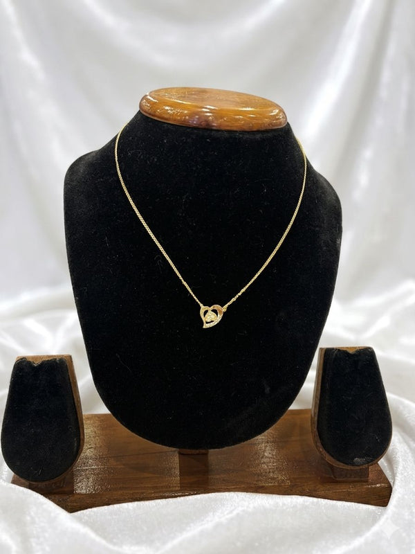 CHAIN PENDANT-18(24K Gold Plated) D66