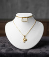 CHAIN PENDANT-18(24K Gold Plated) D69