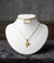 CHAIN PENDANT-18(24K Gold Plated) D69