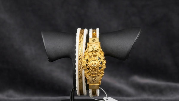 SAKHA 24 SIZE( 24K GOLD PLATED) D17