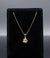 CHAIN PENDANT-18(24K Gold Plated) D77