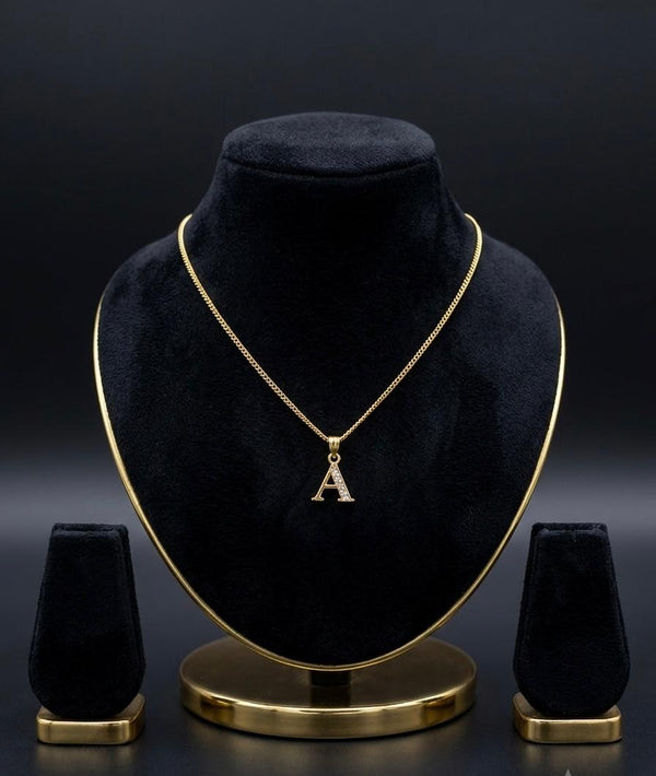 CHAIN PENDANT-18(24K Gold Plated) D78