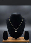 CHAIN PENDANT-18(24K Gold Plated)D80