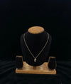 CHAIN PENDANT-18(24K Gold Plated) D81