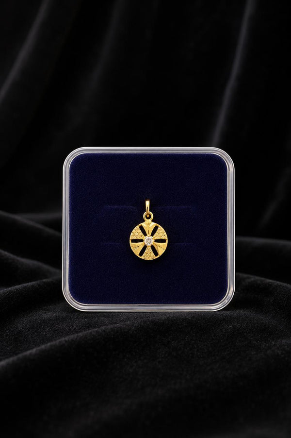 PENDANT (24K GOLD PLATED ) D8