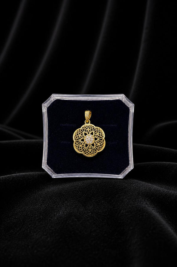 PENDANT (24K GOLD PLATED ) D16