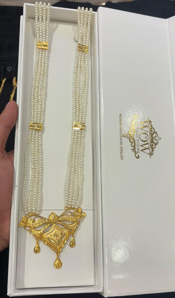 Pearl Shitahars-24k(Gold Plated) D128