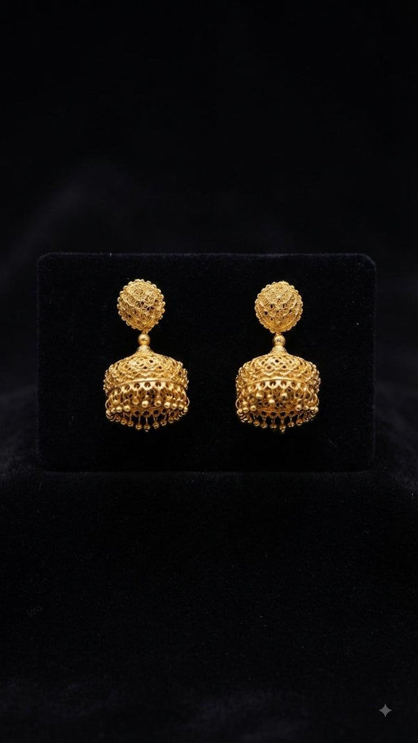 Jhumkas-24K(Gold Plated)
