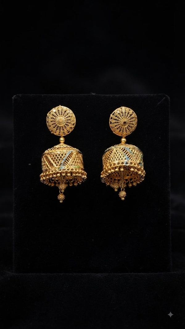 Jhumkas-24K(Gold Plated) D65