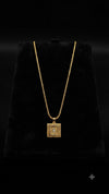 CHAIN PENDANT-18(24K Gold Plated) D82