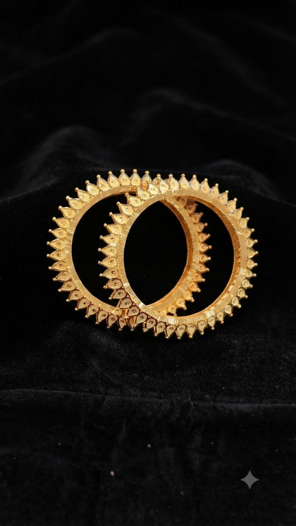 KONKONBANGLES GOLD PLATED D19 size 22
