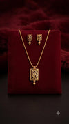 CHAIN PENDANT-18(24K Gold Plated) D86