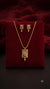 CHAIN PENDANT-18(24K Gold Plated) D86