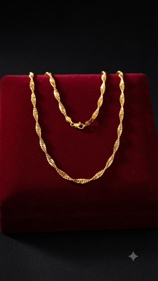 CHAIN 24(24K GOLD PLATED) D38