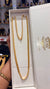 CHAIN SIZE 30 (24K GOLD PLATED ) D5