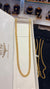 CHAIN SIZE 30 (24K GOLD PLATED ) D15