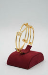 Bangles Gold Plated size 22 (24K) d68