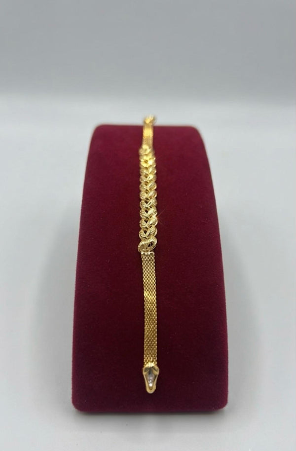 Bracelet(Boys)-24K(Gold Plated) d52
