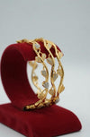Bangles Gold Plated size 24 (24K) d43