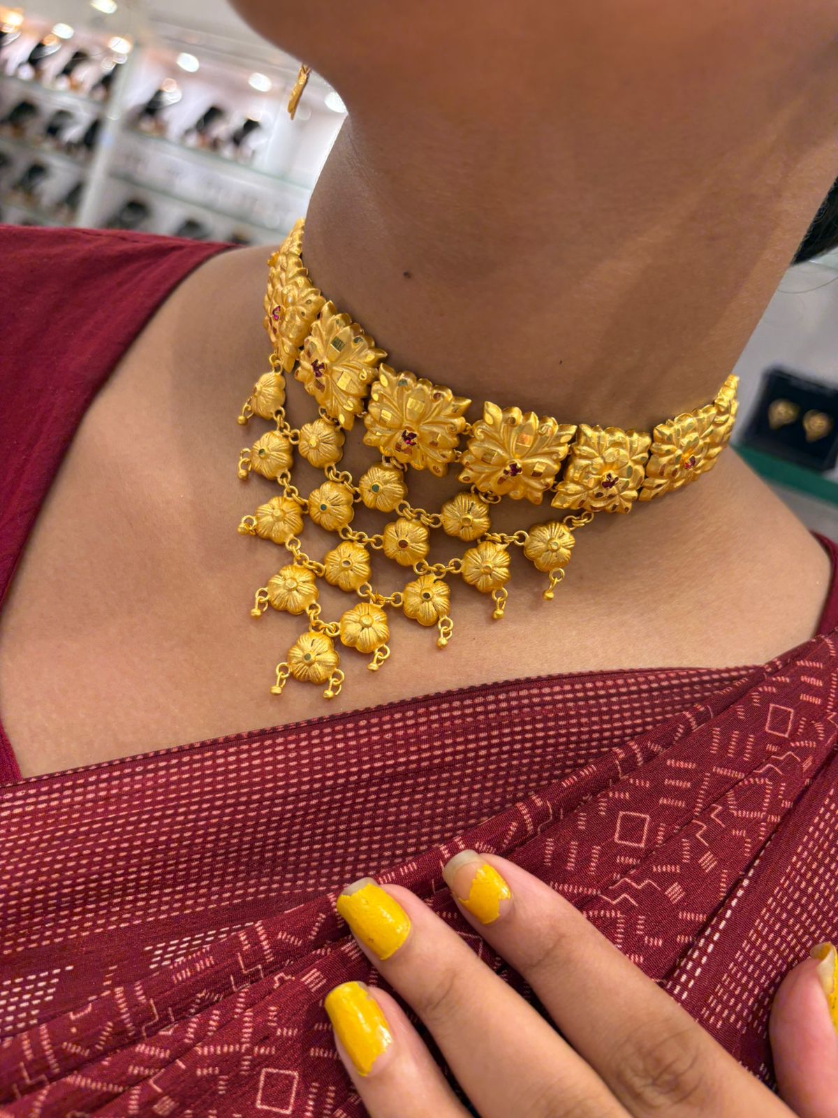 Gold plated chick D7
