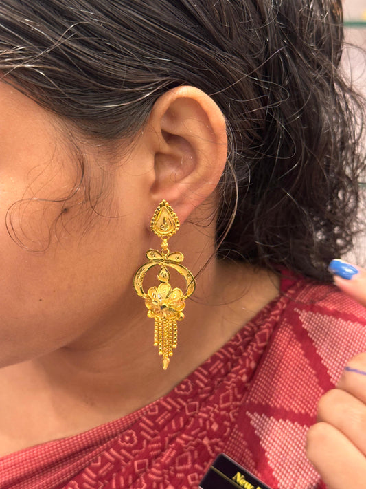 Gold Plated Earring (24K)D16