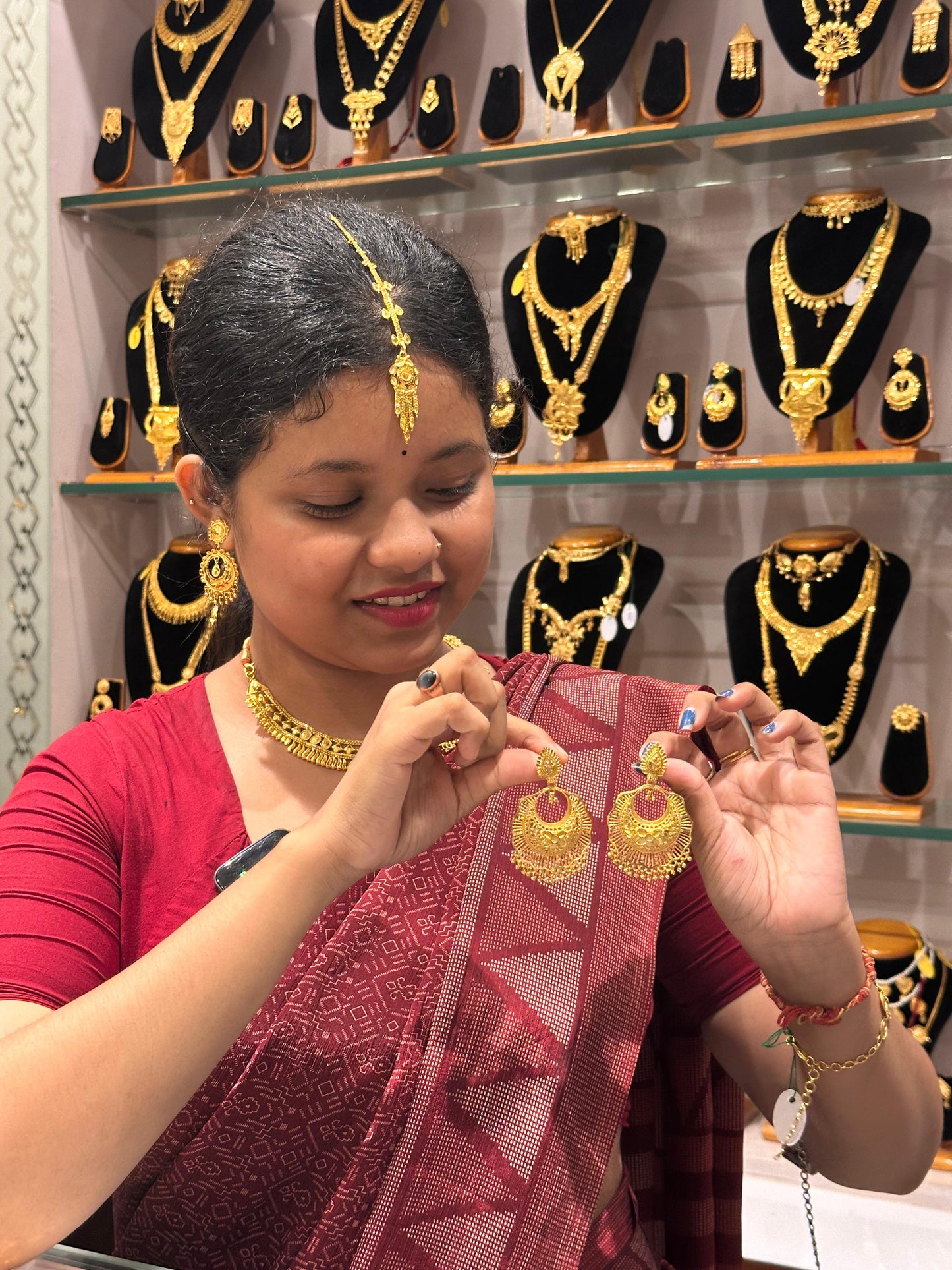 Gold Plated Earring (24K)D7
