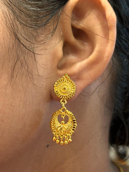 Gold Plated Earring (24K)D39