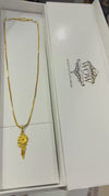 1.5g chain with pendant 18 size D20